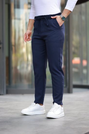 Erkek Beli Bağcıklı Jogger Pantolon resmi